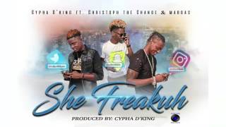 SHE FREAKUH Cypha DKing ft Christoph The Change amp Margas LIBERIAN MUSIC 2017 [upl. by Drawoh]