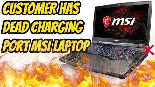 Customer Brings in Broken MSI Gaming Laptop [upl. by Cirtemed]