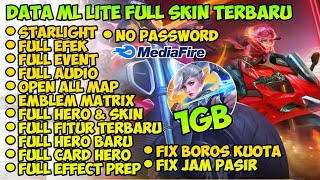 Data ML Lite Full Event 1Gb Terbaru Patch Suyuo  Ml Lite  Cara Mengatasi Lag Mobile legends [upl. by Aihsyn304]