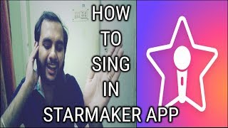 How to sing in Starmaker Android app Starmaker Android app review Starmaker Android app highlight [upl. by Yhprum]