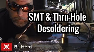 SMT and ThruHole Desoldering Without Breaking Stuff [upl. by Adnolohs]