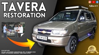 Tavera Restoration at ACN Motors Full Transformation Revealed [upl. by Inek]