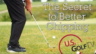 The Secret Move That Quickly Improves Chipping GOLF CHIPPING DRILLS [upl. by Animrac]