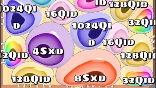 Blob Merge 3d Gameplay Satisfying 2048  Merge Game  117 [upl. by Harts]