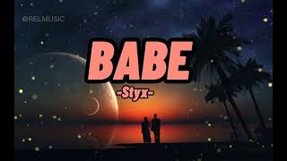 Babe   Styx lyrics video [upl. by Child]