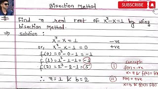 Bisection method  Bisection method in hindi Numerical methods  TUPoUPUCBSEJEE Arya [upl. by Cotter]