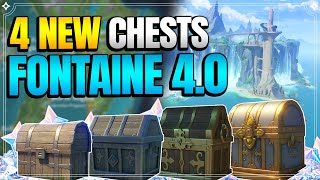 4 New Chest Locations in Fontaine 40 added in 42  In Depth Follow Along 【Genshin Impact】 [upl. by Doug]