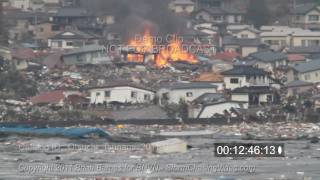 Otsuchi Japan Tsunami 2011 stock footage shot by an American [upl. by Faux]