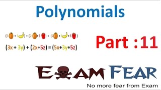 Maths Polynomials part 11 Factorization of polynomial  CBSE class 9 Mathematics IX [upl. by Fortunna]