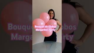 Bouquet de globos temática margaritas Party balloonbouquet manualidades globosparafiestas diy [upl. by Leuams]