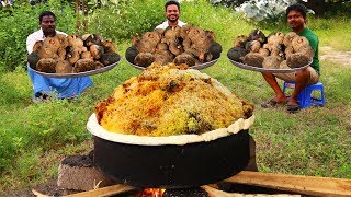 Elephant Foot Yam amp Mutton Biryani Recipe  How To Make Elephant Foot Yam amp Lamb Meat Mixed Biryani [upl. by Curry]