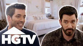 The Property Brothers Compete To Make The Best Main Bedroom Suite  Brother vs Brother [upl. by Aninahs864]