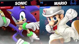 Warehouse War 4  Millard Sonic vs Reiko Mario [upl. by Analle]