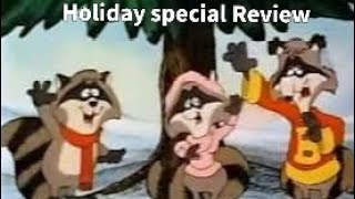 The Christmas Raccoons 1980 Holiday special Review [upl. by Renita]