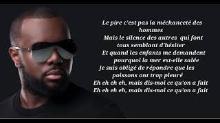 Maître Gims Le Pire  Lyrics [upl. by Laforge]