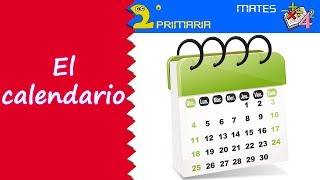 Mate 2º Primaria Tema 12 El calendario [upl. by Eilsew]