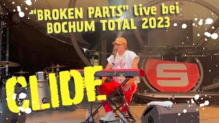 CLIDE  BROKEN PARTS  live bei BOCHUM TOTAL 2023 [upl. by Anrim]