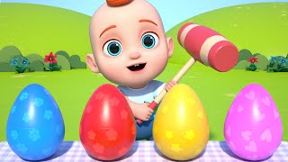 Surprise Eggs Kids Songs  Leo Nursery Rhymes amp Baby Songs [upl. by Kent414]