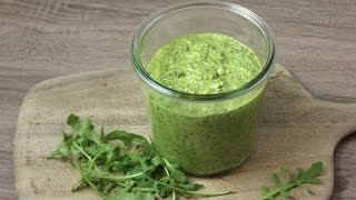 Schnelles RucolaWalnuss Pesto köstlich amp gesund aus dem Thermomix vegan [upl. by Augustine]