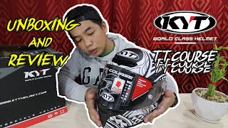 UNBOXING amp REVIEW KYT TTCOURSE WARU [upl. by Aym821]