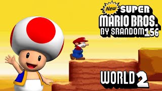 New Super Mario Bros DS  World 2 Gameplay [upl. by Noraj]