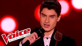 Elvis Presley – Blue Suede Shoes  David Thibault  The Voice France 2015  Blind Audition [upl. by Eddana]