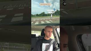 Een stukje uit de rijles 🚗☑️ leer van andermans fouten 😉 rijles ingreep rijexamen tips [upl. by Desma854]