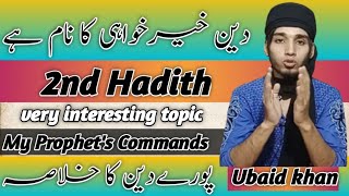 HADITH 2My Prophets Commandsmotivation islam hadees viralvideo shortvideo [upl. by Ondrea48]