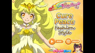 Smile Pretty Cure Cure Peace Fashion Style Games For Girls GirlsPrincess [upl. by Adieren]