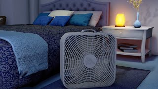 Box Fan White Noise  10Hour Relaxing Sleep Sounds [upl. by Rodgers488]