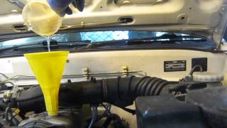 4x4 DIY How To Do A Gearbox Oil Change [upl. by Auliffe]