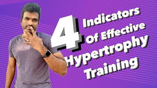 Indicators for Effective Hypertrophy Training wellbeingwithvinay telugufitness [upl. by Sauder]