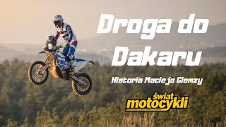 Rajd Dakar  historia Macieja Giemzy [upl. by Enaenaj]