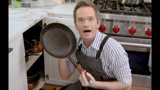 HelloFresh Commercial 2022 Neil Patrick Harris and David Burtka Ad Review [upl. by Aicilram]