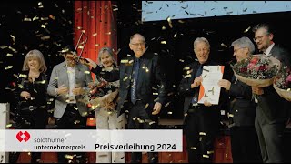 Solothurner Unternehmerpreis 2024  Trailer [upl. by Leviralc]