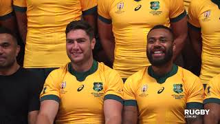 Wallabies with late changes Simmons to bring up ton [upl. by Ateikan]