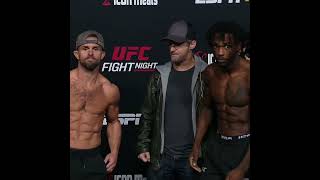 UFCVegas100 ⚖️ Cody Stamann 1355 vs DaMon Blackshear 1355 [upl. by Jaymee743]