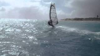 Windsurfing and Kitesurfing in Lancelin waves  Western Australia [upl. by Nickie]