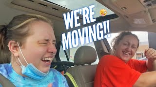 Moving Vlog feat Brittany Broski  Sarah Schauer [upl. by Drofub]