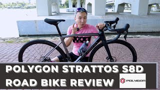 2022 Polygon Strattos S8D Road Bike Review [upl. by Xino]