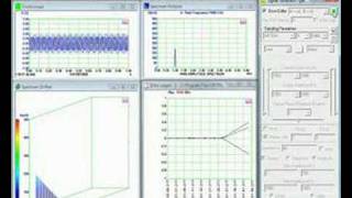 40s 1kHz Linear Amplitude Sweep with Waterfall Plot [upl. by Dde]