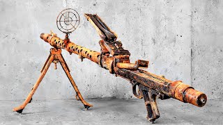 MG34 1940  Old Machine Gun Restoration [upl. by Range]