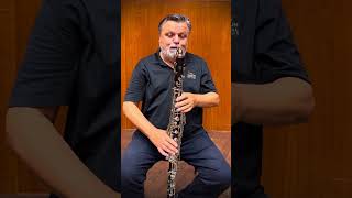 Miluccio Rhapsodie excerpt Corrado Giuffredi bass clarinet [upl. by Asiil]