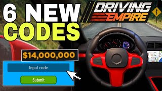 NEW UPDATE DRIVING EMPIRE CODES  DRIVING EMPIRE CODES  DRIVING EMPIRE CODE [upl. by Adoc]