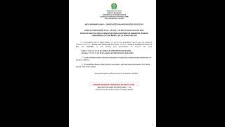 Nova nota informativa 12rm exercitobrasileiro processoseletivo [upl. by Doowyah567]