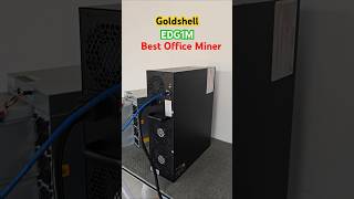 Best Home Miner for DOGECOIN Enthusiasts Revealed  Goldshell EDG1M [upl. by Armilda]