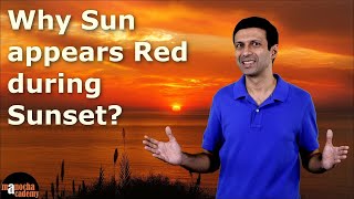 Why Sun Appears Red During Sunrise and Sunset [upl. by Atinra]