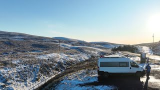 Winter Vanlife Adventures in Scotlands Highest Village [upl. by Raamaj]