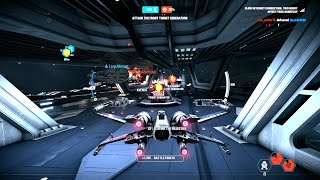 Starfighter Assault Gameplay  Unknown Regions Resistance Star Wars Battlefront II [upl. by Eeb]