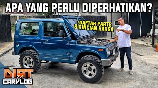 BIKIN SEHAT JIMNY KATANA  4X4PALINGMERAKYAT  DIRT CARVLOG 269 [upl. by Nwahser268]